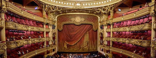 Grand theatrical stage